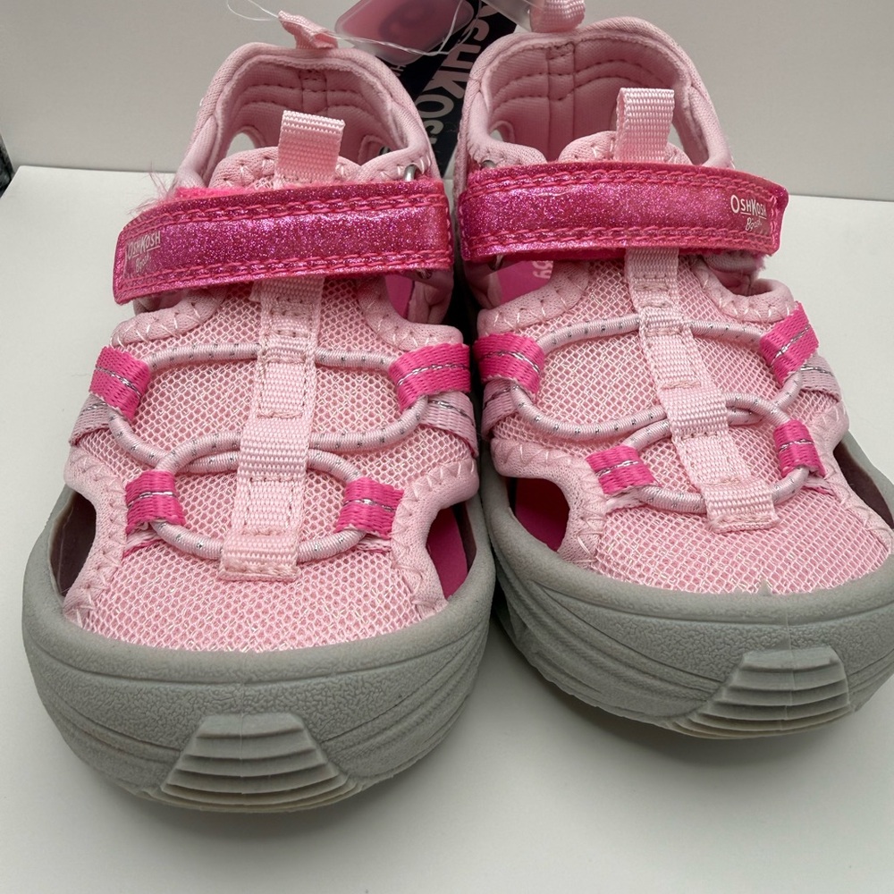 OshKosh B'gosh Pink Mesh Kids Sandals